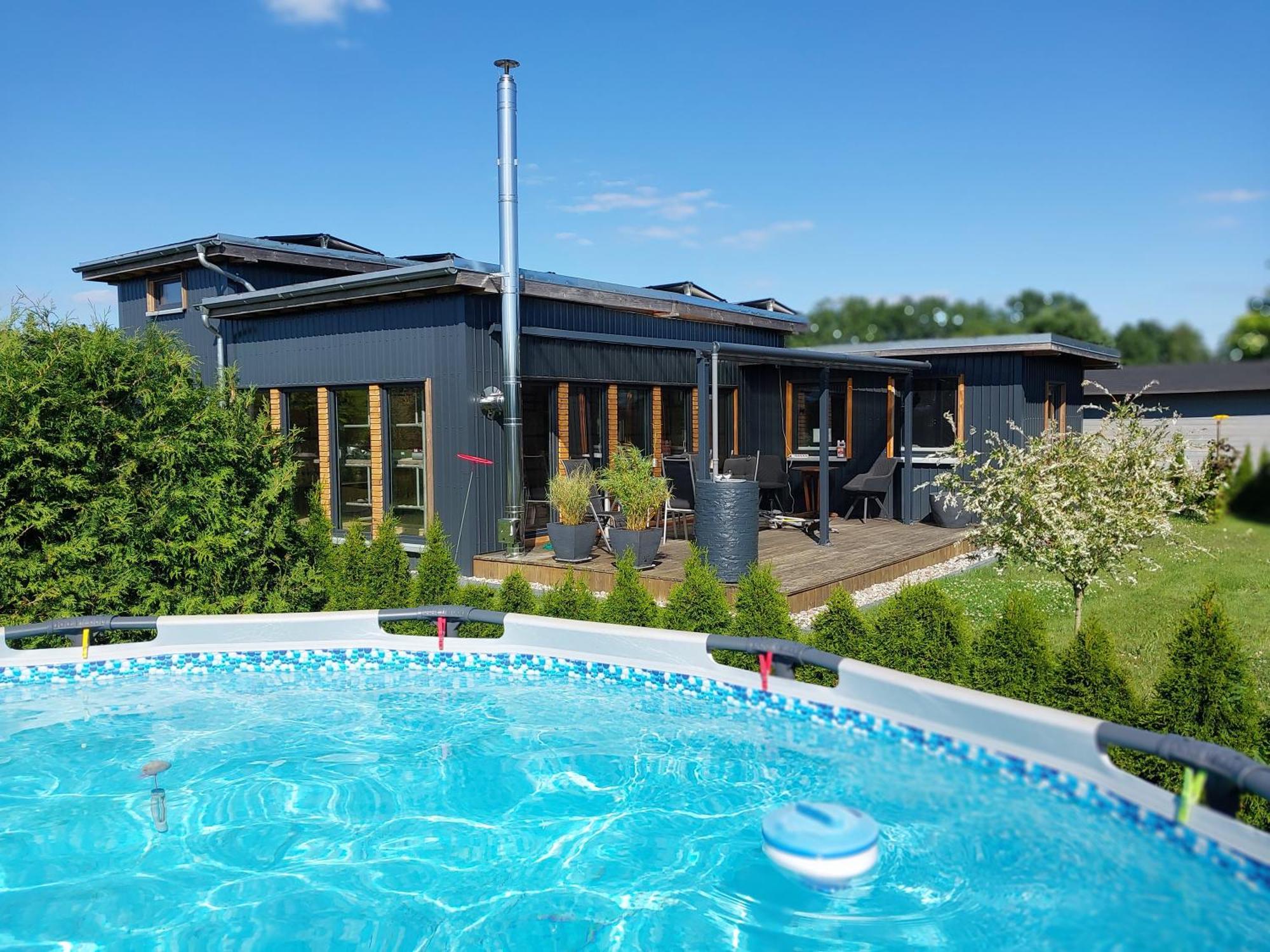 Vila Happy-Nest Oberkramer Exteriér fotografie